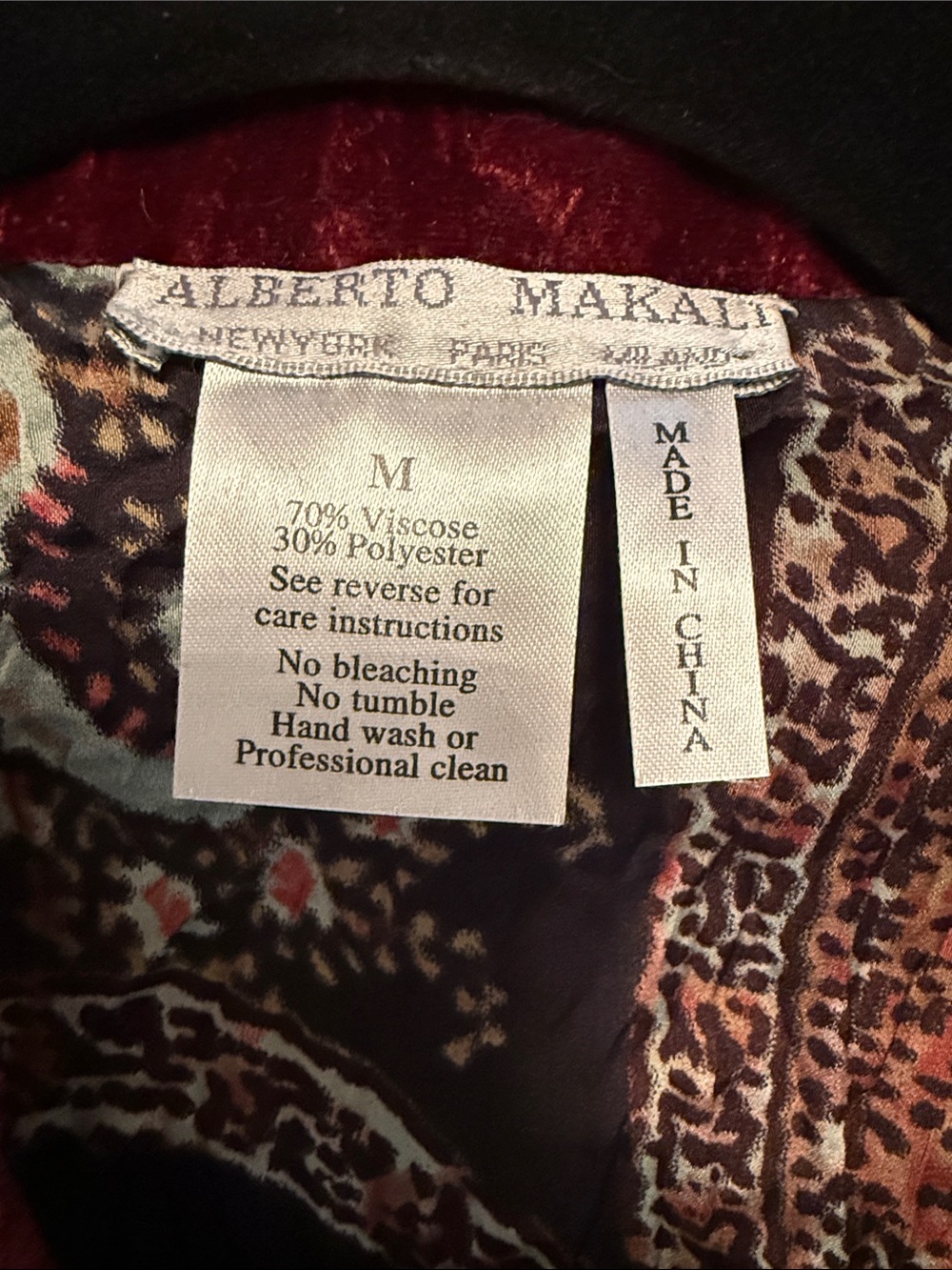 Alberto Makali Red Ruffled Trim Blazer - Picture 3 of 10